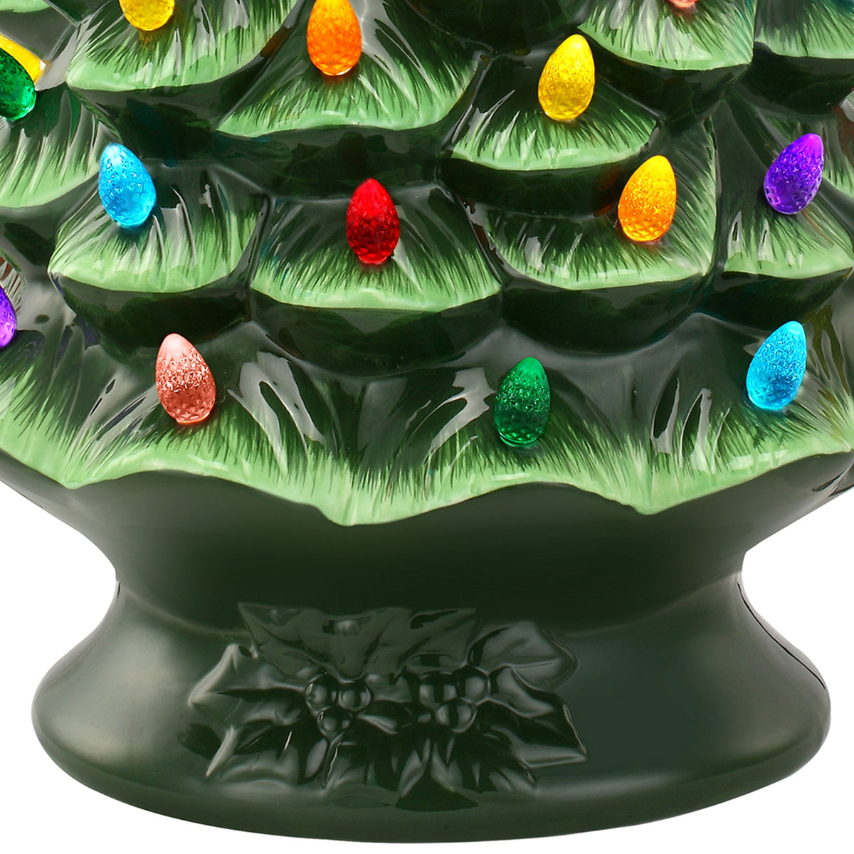 Mr. Christmas 24 in. Nostalgic Ceramic Tree - Green