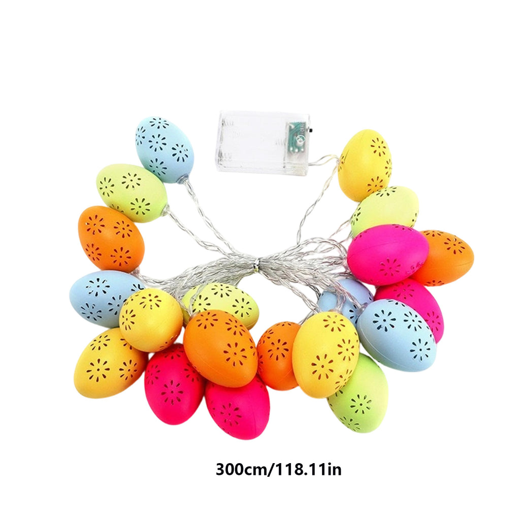 XGFHYJEH 3M 20LED Easter Lights for Easter Decorations, Battery Operated Easter String Lights for Easter Garland Spring Wreath Decor, Mini Lighted for Home Party Mantle Tree Decor