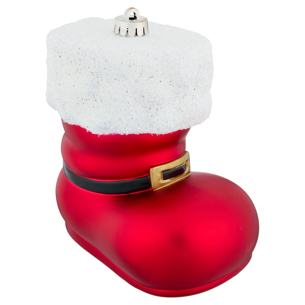 2-Count Red and White Jumbo Tinsel Candy Cane Shatterproof Christmas Ornaments, 14", by Holiday Time