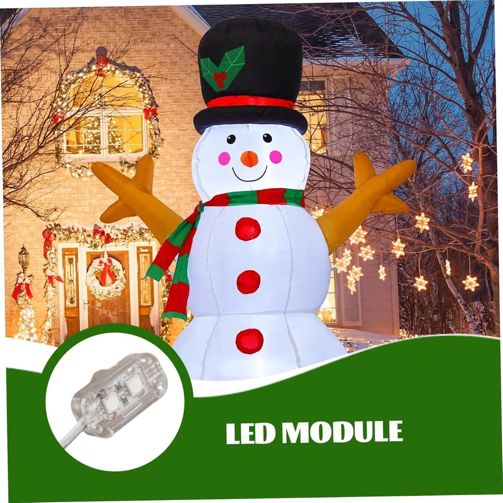 Light Strip,LED Module, Waterproof 5led Inflatable Light Strip, Plastic Small LED Light with 9.8ft Cable for Yard Holiday Inflatables