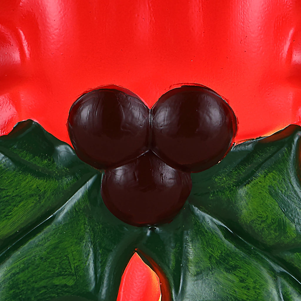 Mr. Christmas 11" Red LED Blow Mold Bow Decoration