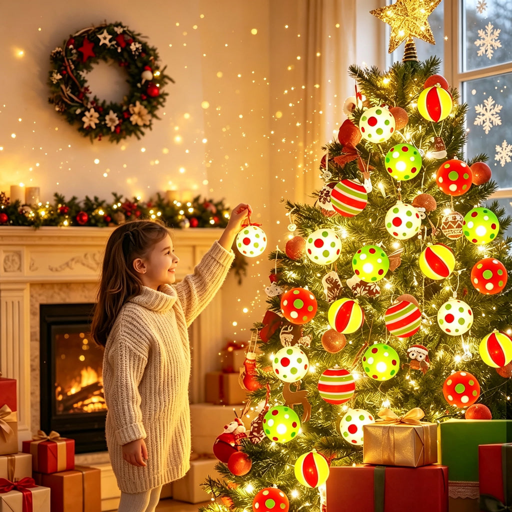 Battery Operated Christmas Lights, 10 Ft 20 LED Waterproof Christmas String Lights with Timer & 8 Modes for Christmas Tree Wreath Decorations Holiday Home Garden Indoor Outdoor Decor