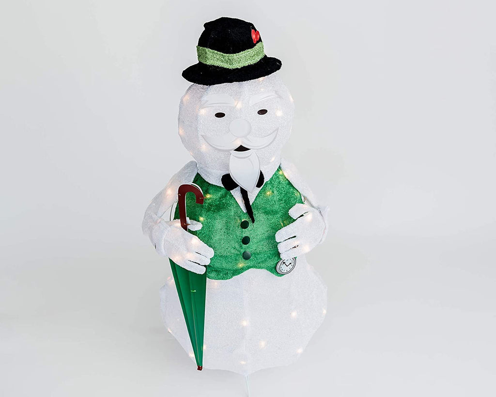 Rudolph Prelit LED Indoor/Outdoor Christmas 3D Yard Decor Sitting Clarice, with 70 White LED Lights 24"