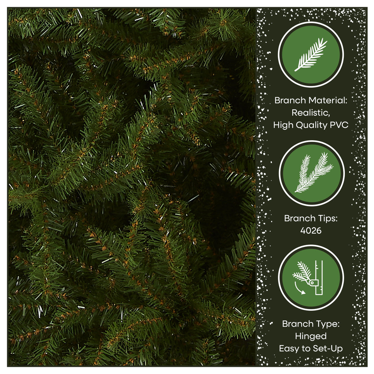 National Tree Company 14 ft. Dunhill Fir® Hinged Tree