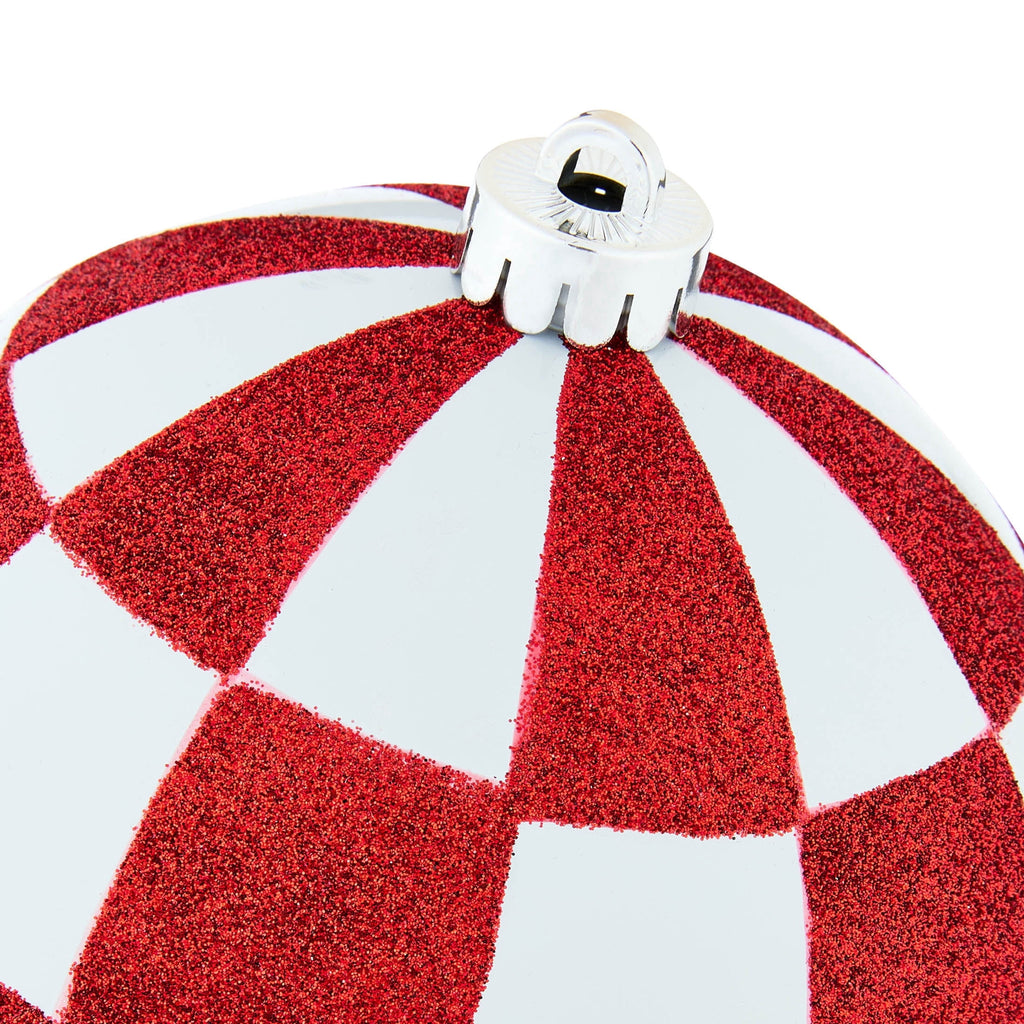 4-Count Champagne and Cream Ball Shatterproof Christmas Ornaments, 6", by Holiday Time