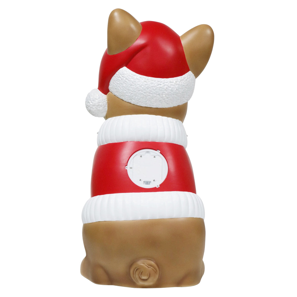 Lighted Blow Mold Pug Indoor/Outdoor Christmas Decoration, Multicolor, 24", by Holiday Time