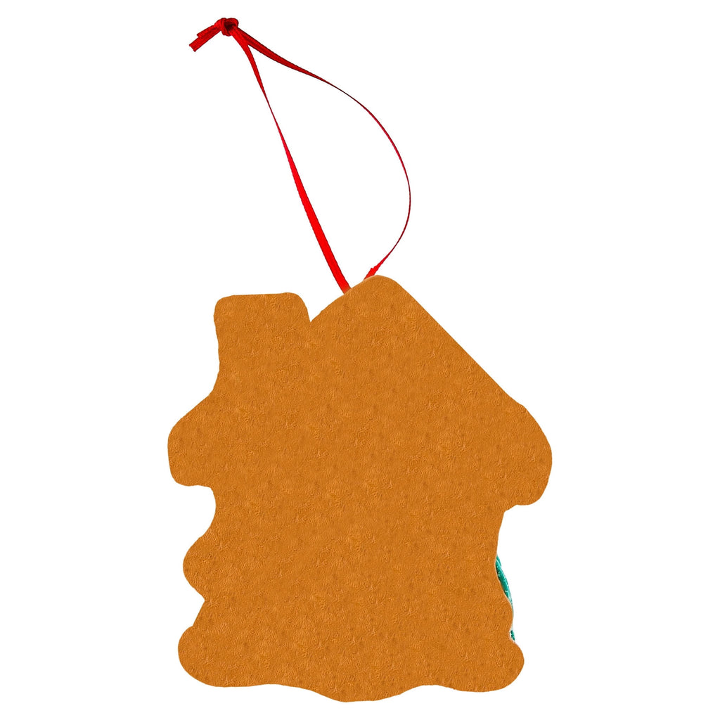 Multicolor Clay Dough Gingerbread House Christmas Ornament, 3.8", by Holiday Time