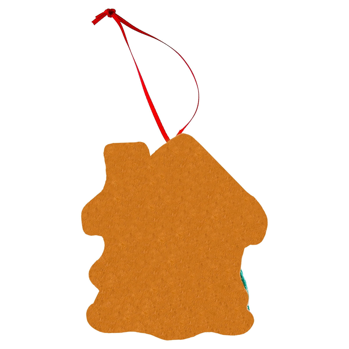 Multicolor Clay Dough Gingerbread House Christmas Ornament, 3.8", by Holiday Time