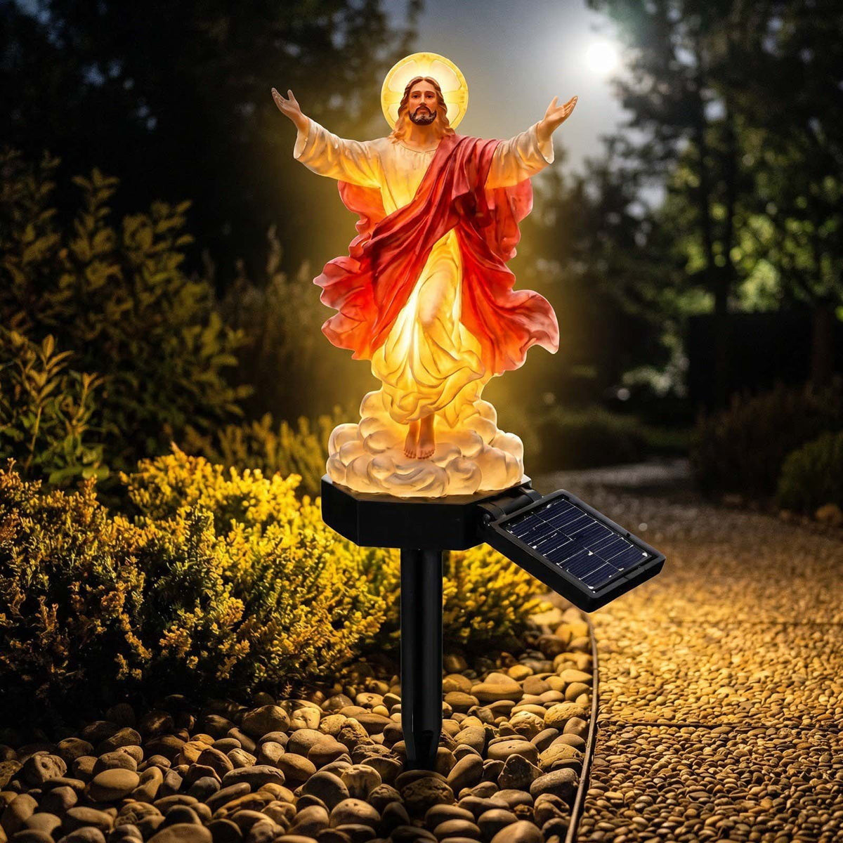 Stijggn Halloween Pumpkin Stake Solar Garden Lights, Waterproof Multi Branch Little Pumpkin Lantern Garden Stake Lights Outdoor Walkway Yard Garden Decoration