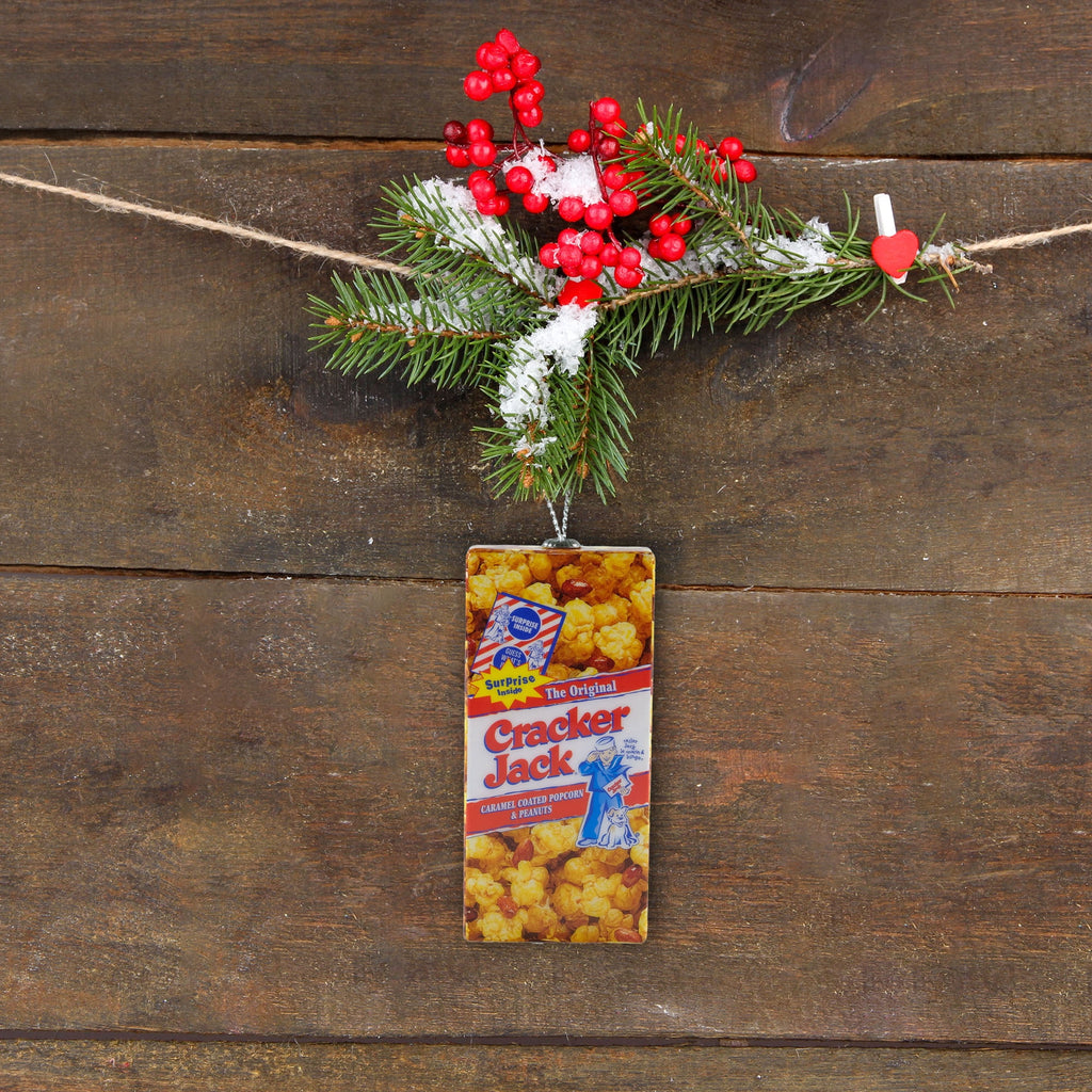 Cracker Jack Box Retro Christmas Tree Ornament