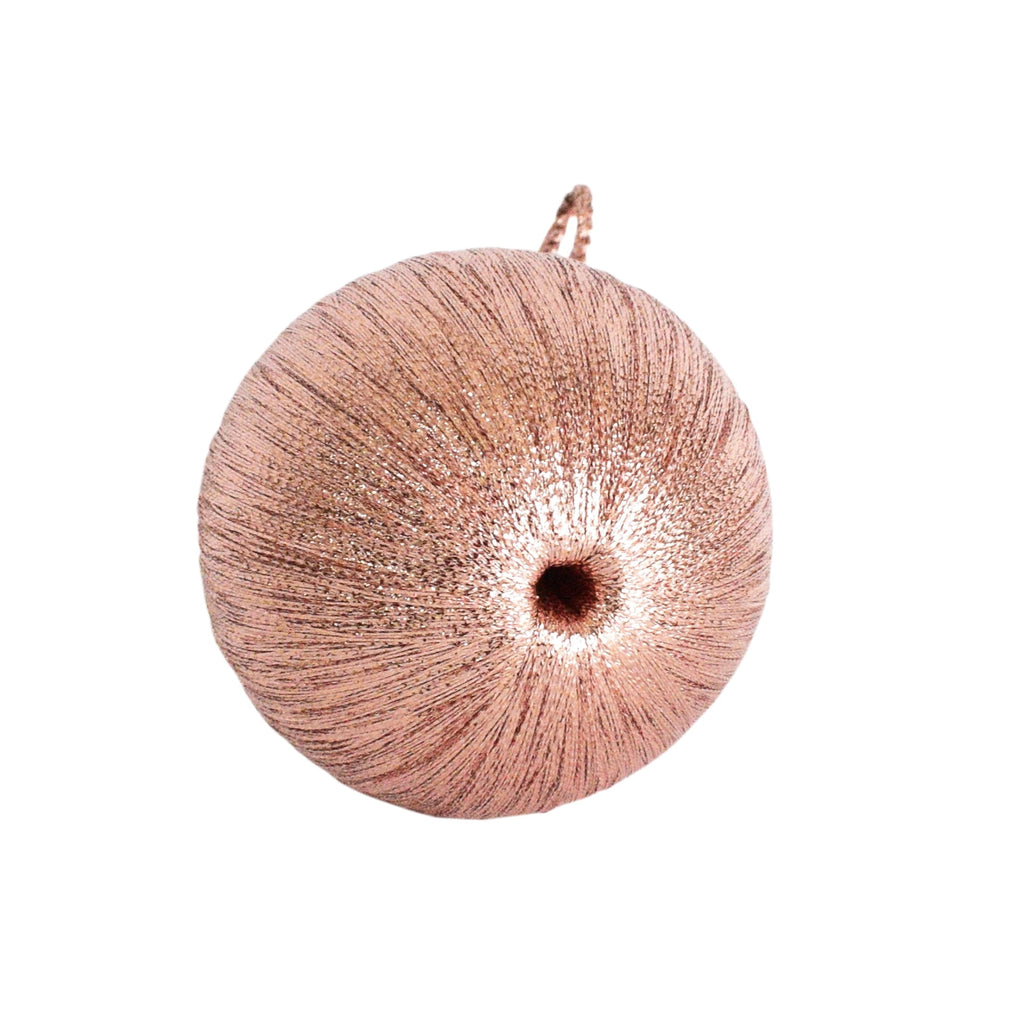 Rose Gold Ball Christmas Ornament, 3.5", by Holiday Time