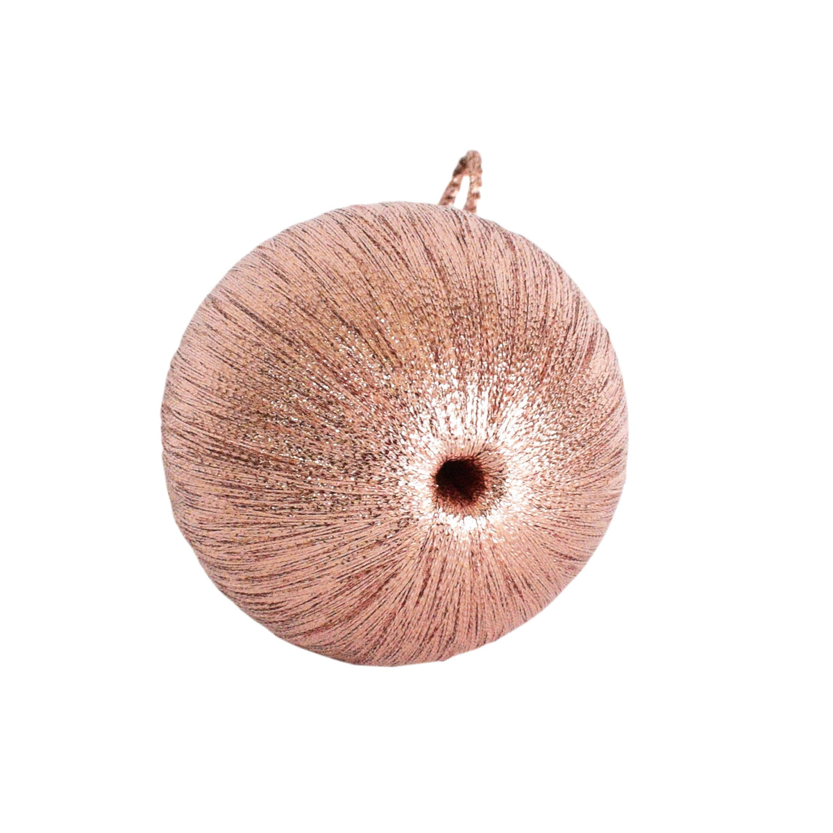 Rose Gold Ball Christmas Ornament, 3.5", by Holiday Time
