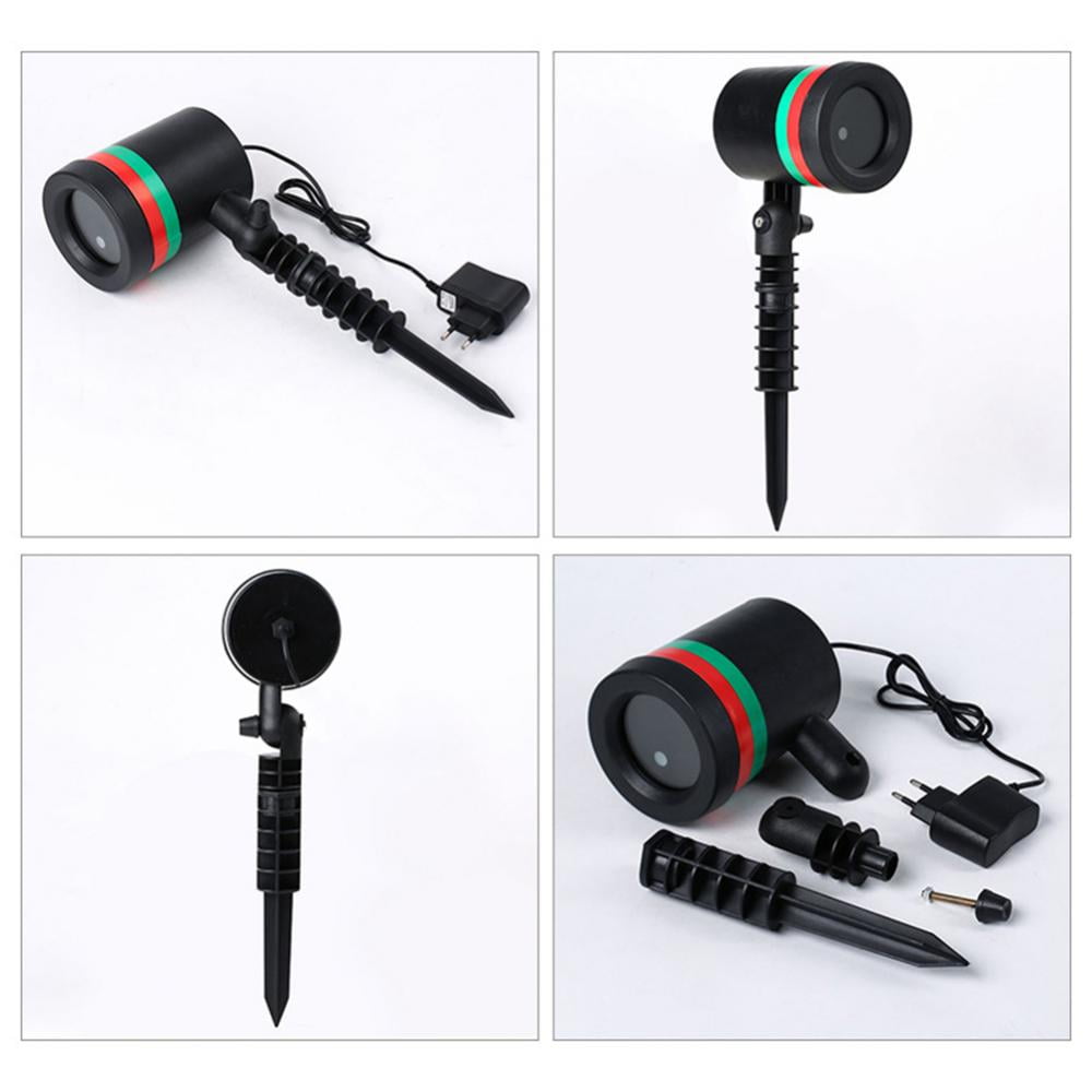 Christmas Projector Laser Lights Outdoor, Waterproof Landscape Lighting Ornament for Christmas and Holidays