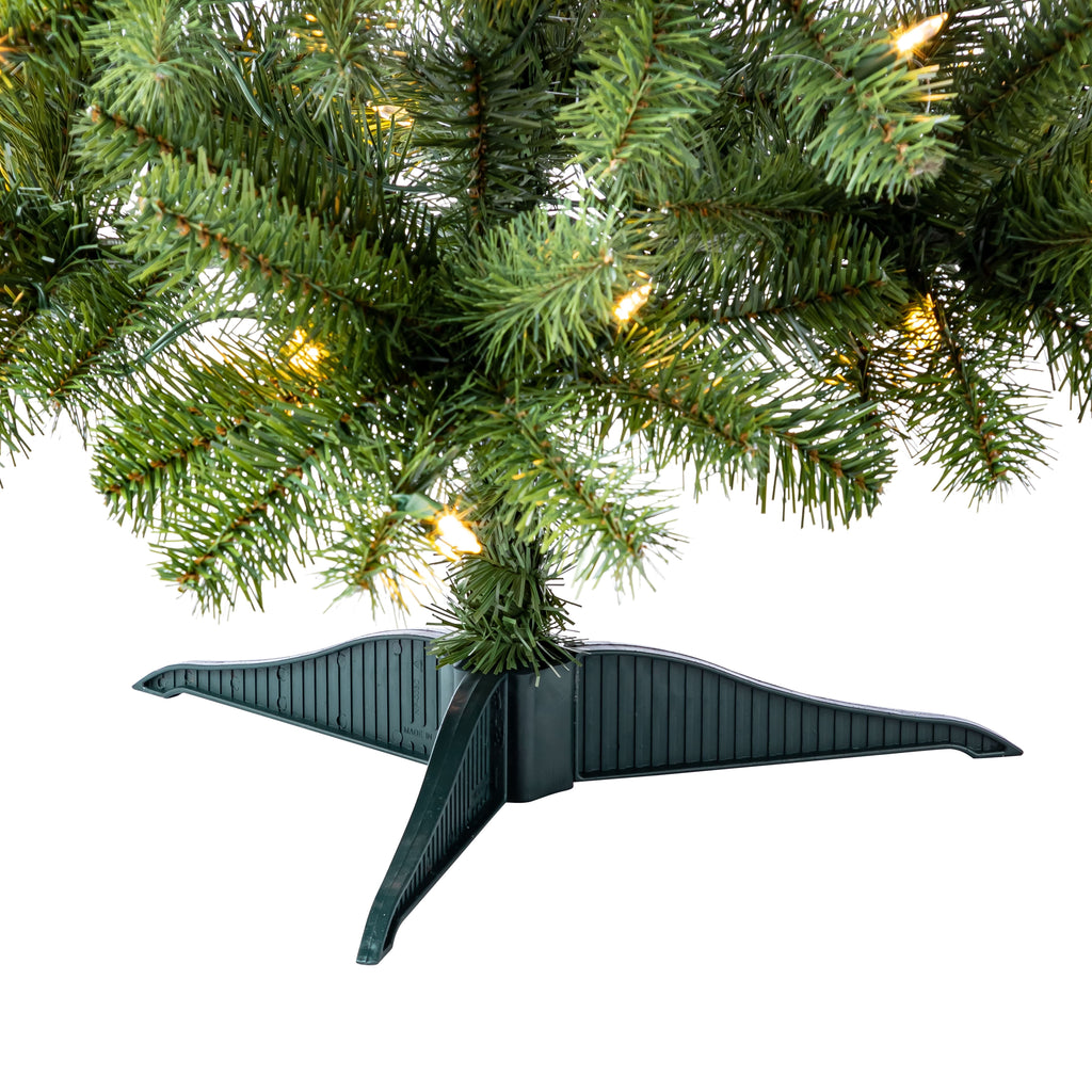 4ft. Pre-Lit Lakewood Spruce Artificial Christmas Tree, Warm White LED Lights by Ashland