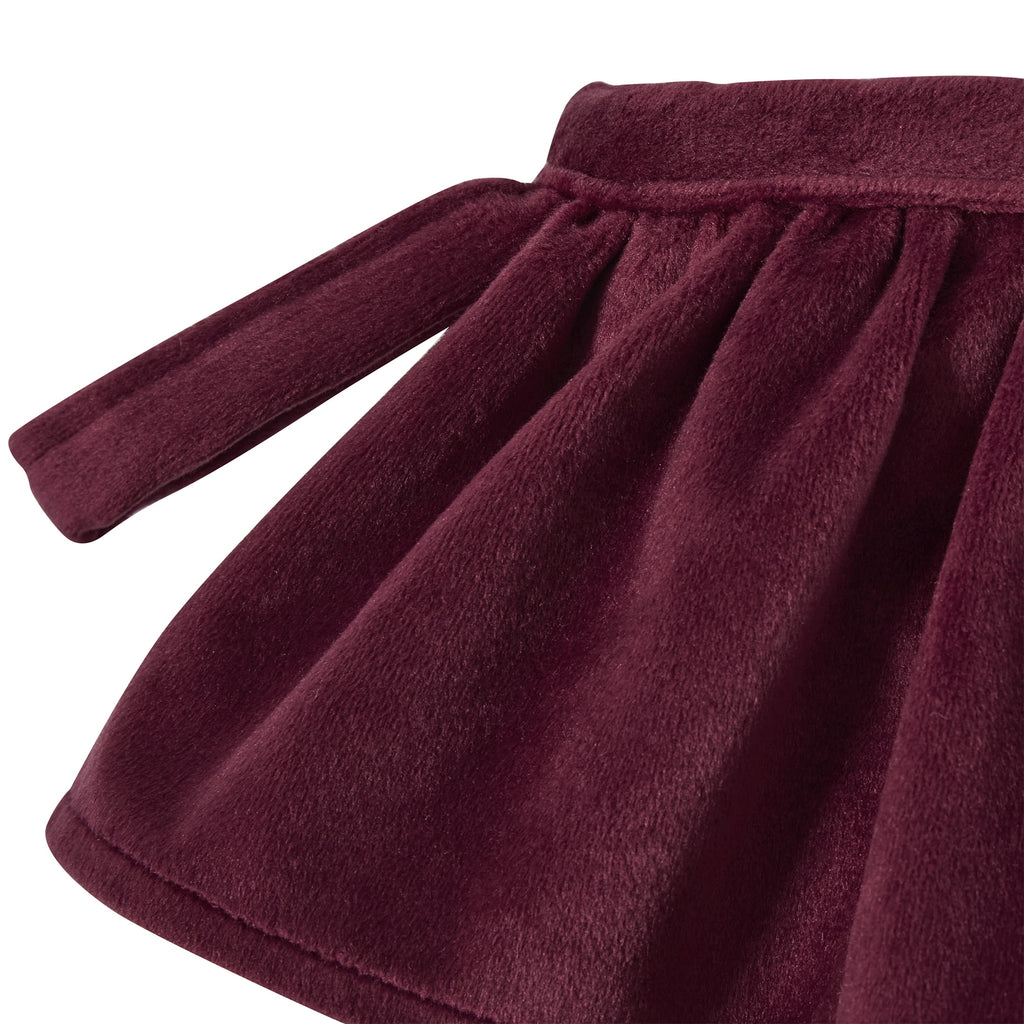 My Texas House Ruffle Red Velvet Christmas Stockings, 20" x 10" (2 Count)