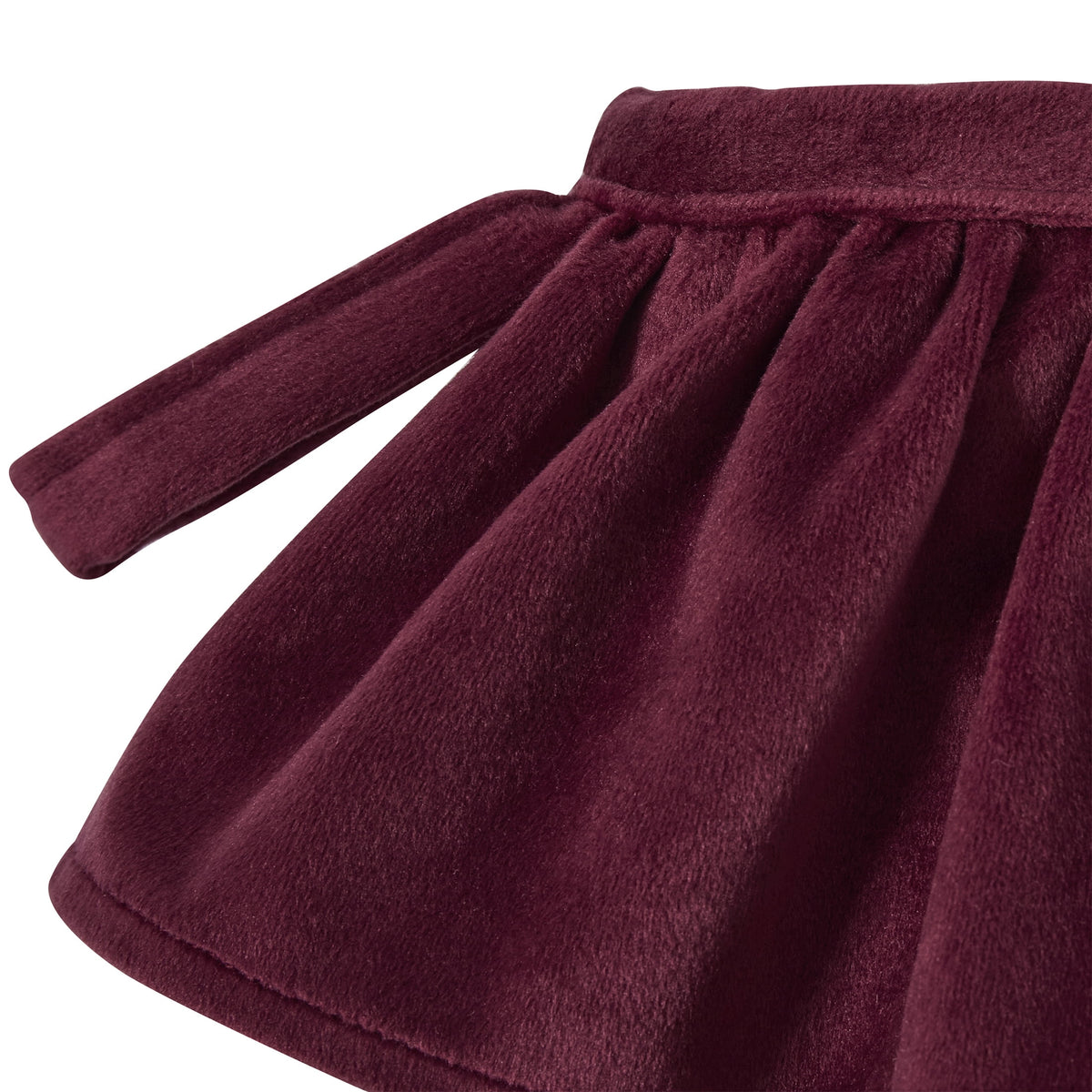 My Texas House Ruffle Red Velvet Christmas Stockings, 20" x 10" (2 Count)