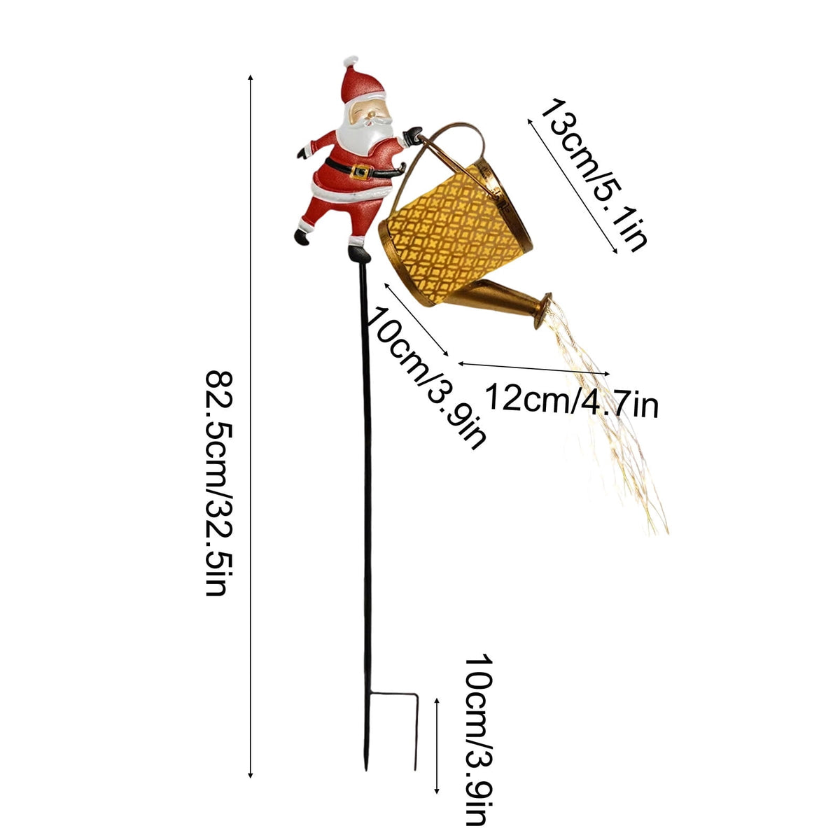 Stijggn Halloween Pumpkin Stake Solar Garden Lights, Waterproof Multi Branch Little Pumpkin Lantern Garden Stake Lights Outdoor Walkway Yard Garden Decoration