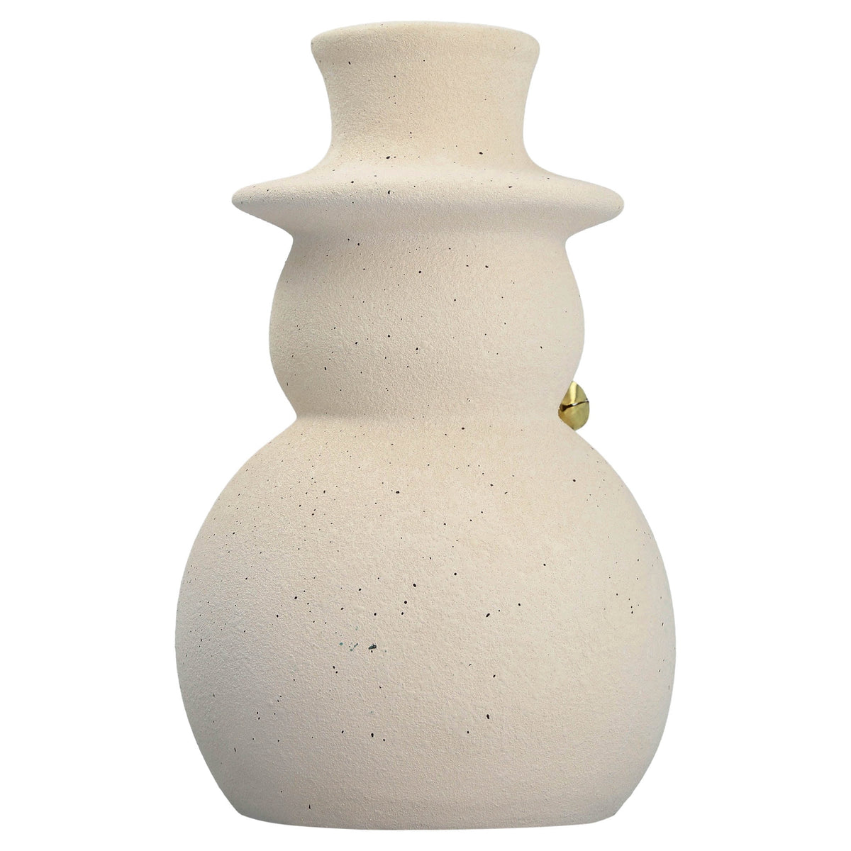 Medium Light-Up Snowman Christmas Decoration, White, 8.5", by Holiday Time
