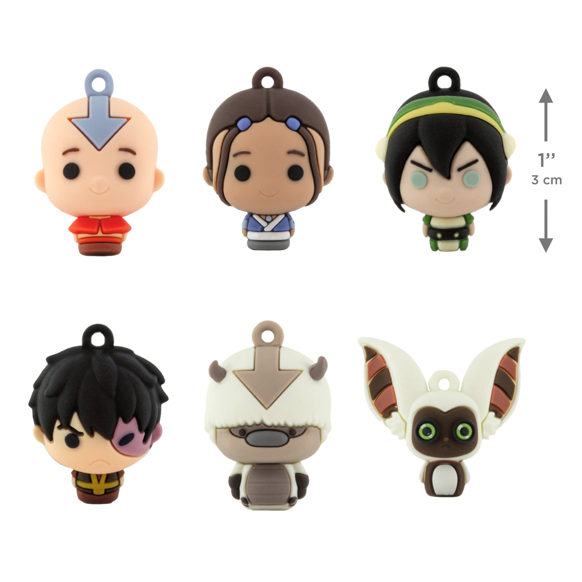Hallmark Mini Ornaments (Avatar: The Last Airbender), Set of 6, 1 Count