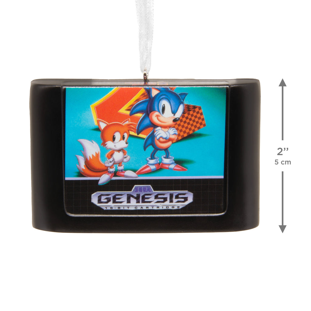 Hallmark Christmas Ornament (Sonic The Hedgehog 2 Game Cartridge), 1 Count