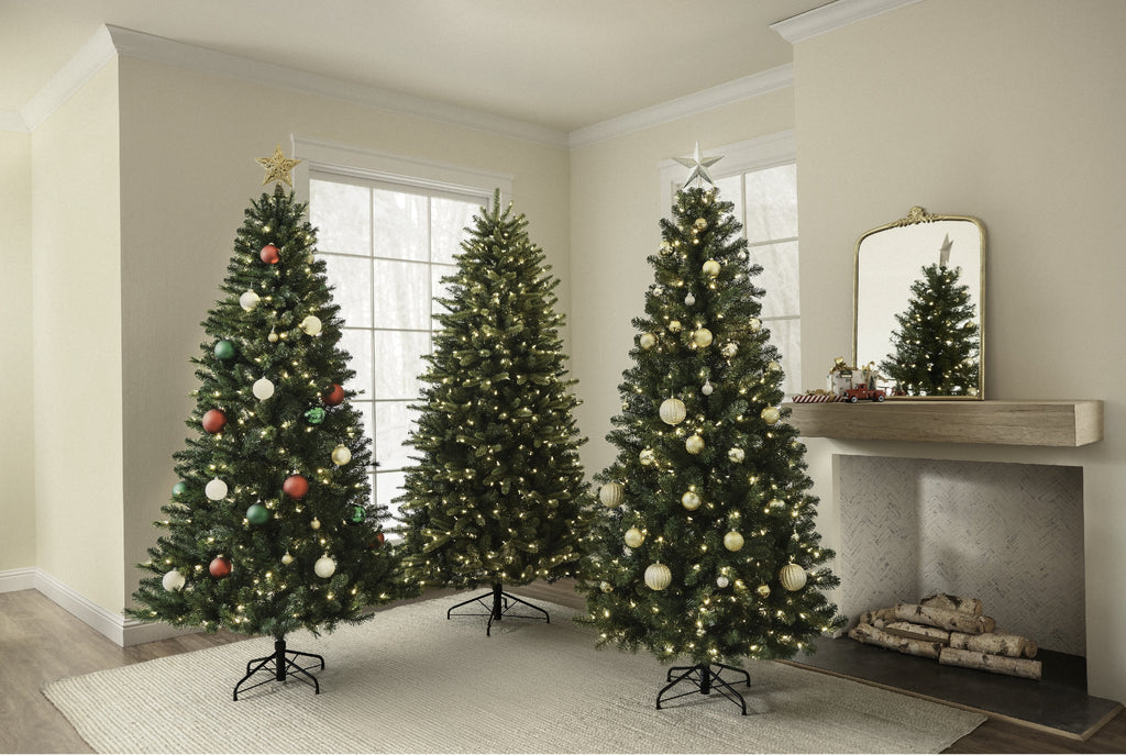 Treetopia Deluxe Heritage Fir 6 ft LED Clear Lights Artificial Christmas Tree